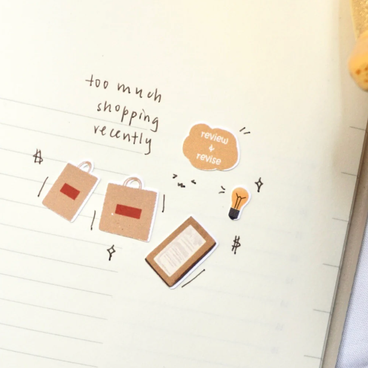 SanDots Atelier Sticker Sheet - Keep Track of Every Dollar