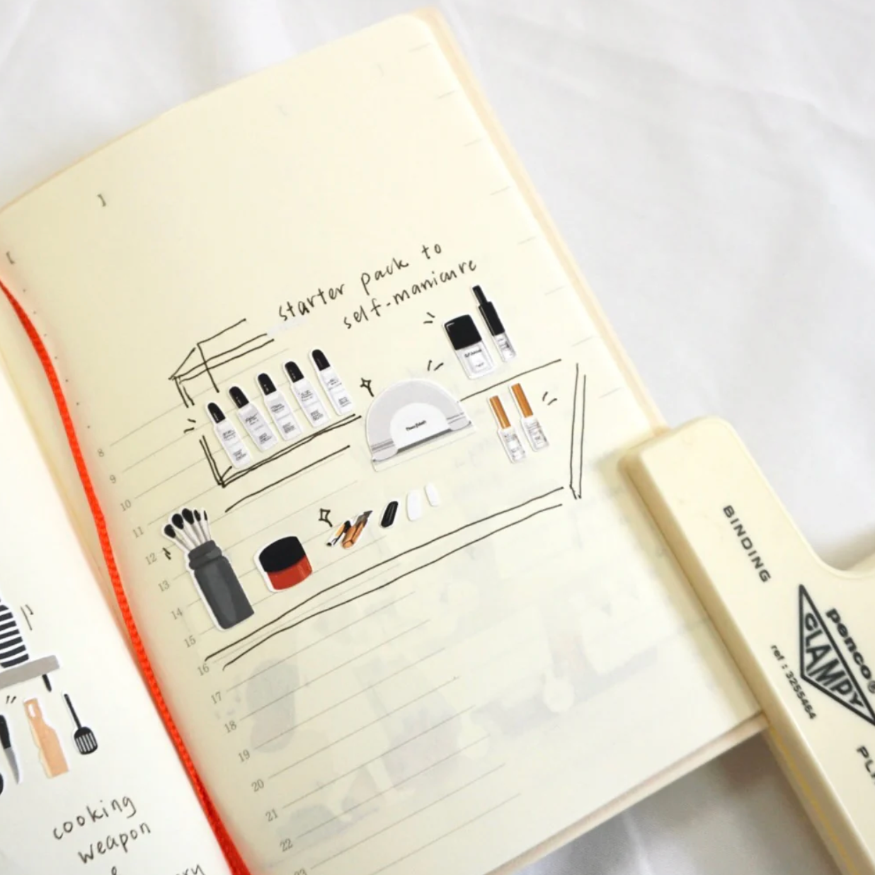 SanDots Atelier Sticker Sheet - Fresh Manicure, Fresh New Vibe