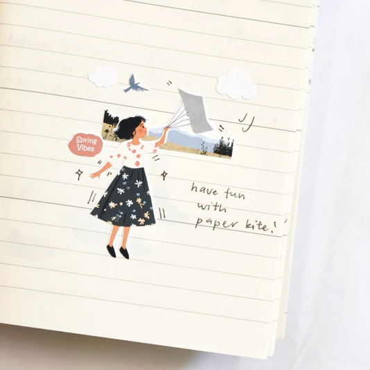 SanDots Atelier Sticker Sheet - Breathe in Fresh Floral of Spring