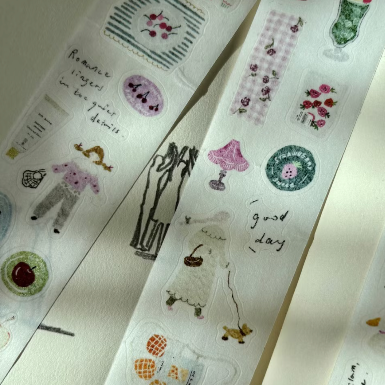 Pion Kiss-Cut Washi Tape - Fruit