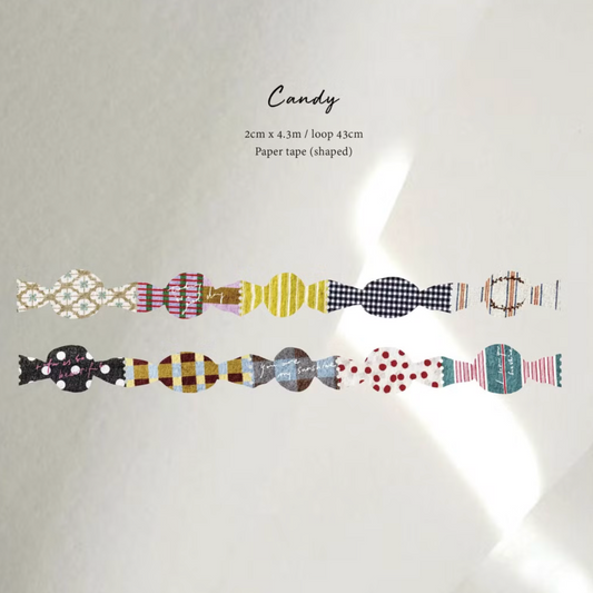 Pion Die-Cut Paper Tape - Candy