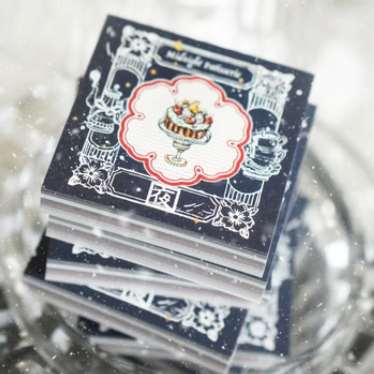 Black Milk Project Notes in the Night Collection - Midnight Patisserie Memo Pad