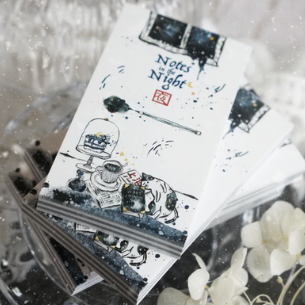 Black Milk Project Notes in the Night Collection - Night Journal Memo Pad