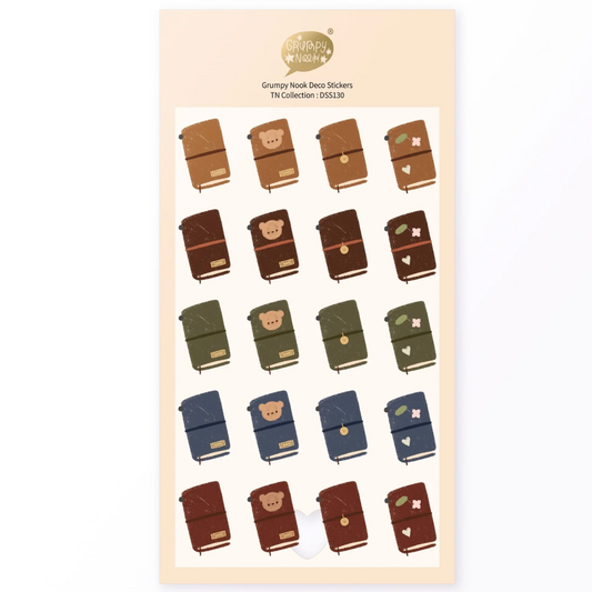Grumpy Nook Deco Sticker Sheet - TN Collection