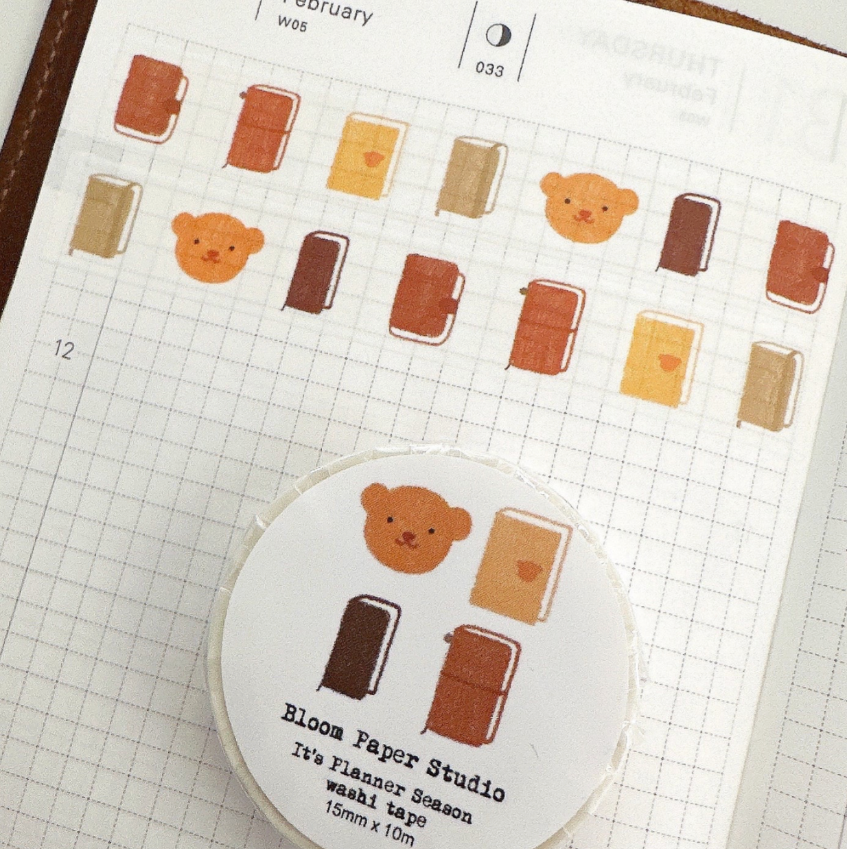Bloom Paper Studio Washi Tape - It's Planner Season
