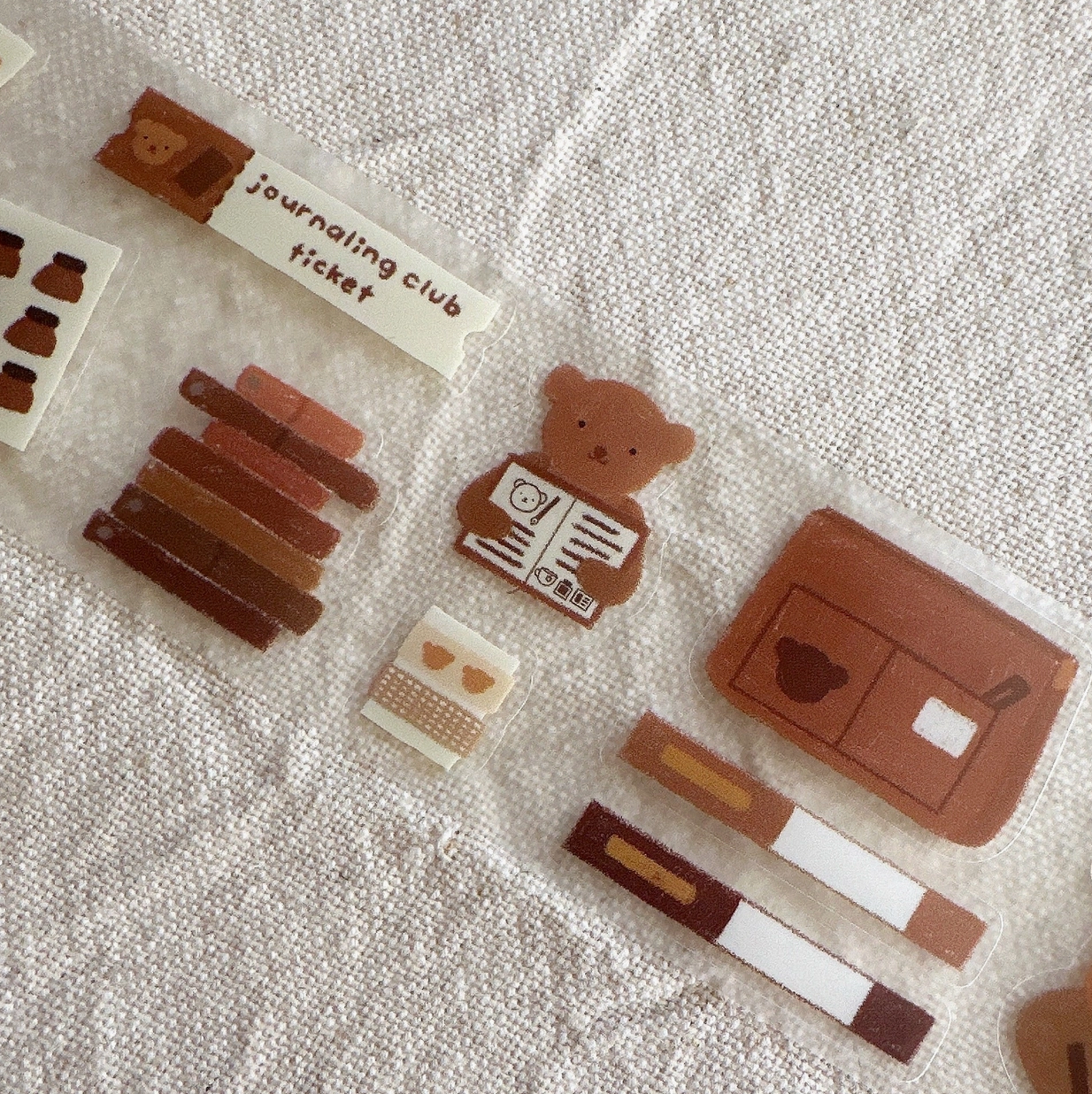Bloom Paper Studio Kiss-Cut PET Tape - Let's Journal Together