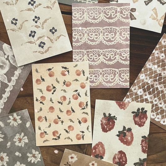 Breezy Studio Mini Floral Decorative Papers