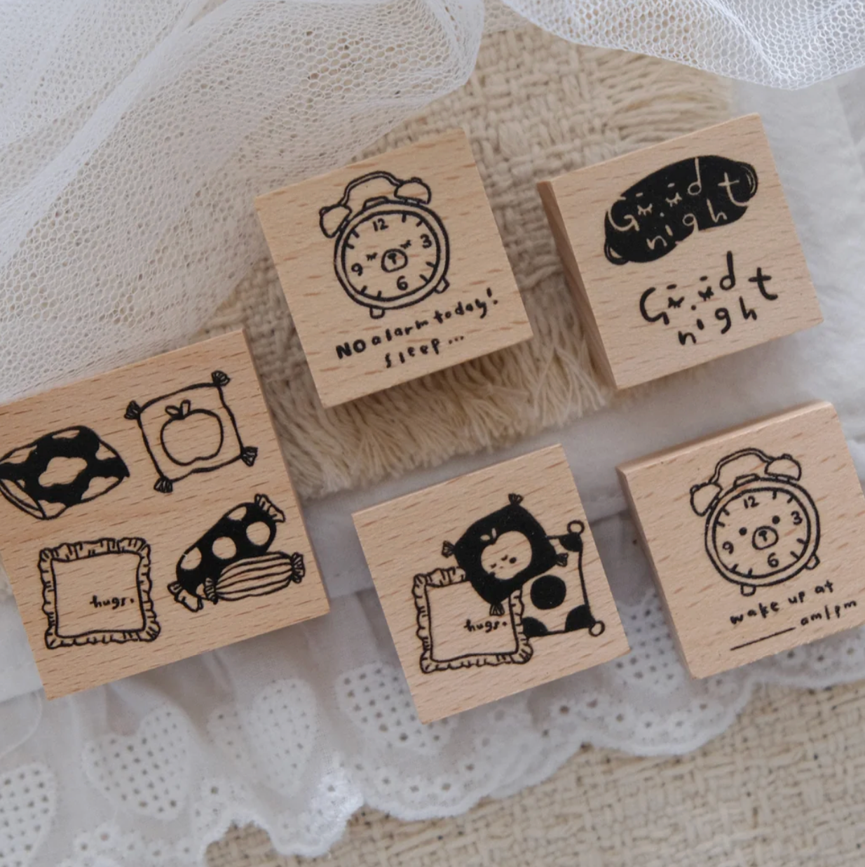 Eileen Tai Rubber Stamp - Good Night Series