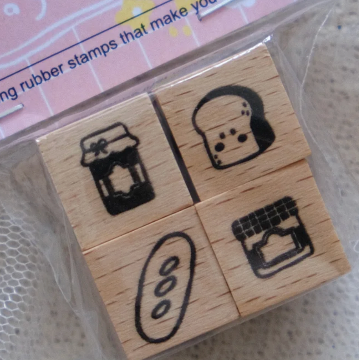 Eileen Tai Rubber Stamp - Picnic Daydreams Set
