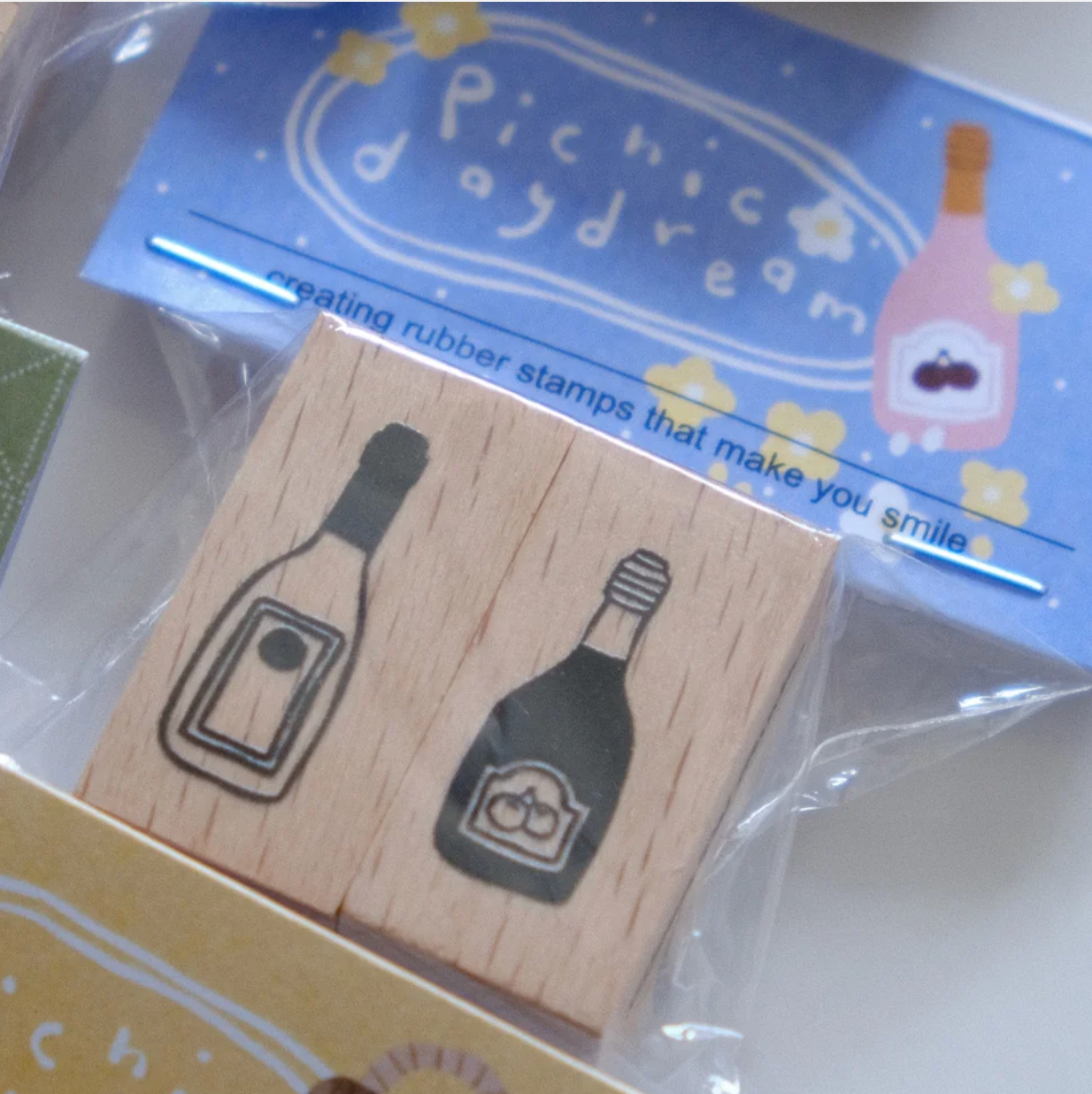 Eileen Tai Rubber Stamp - Picnic Daydreams Set