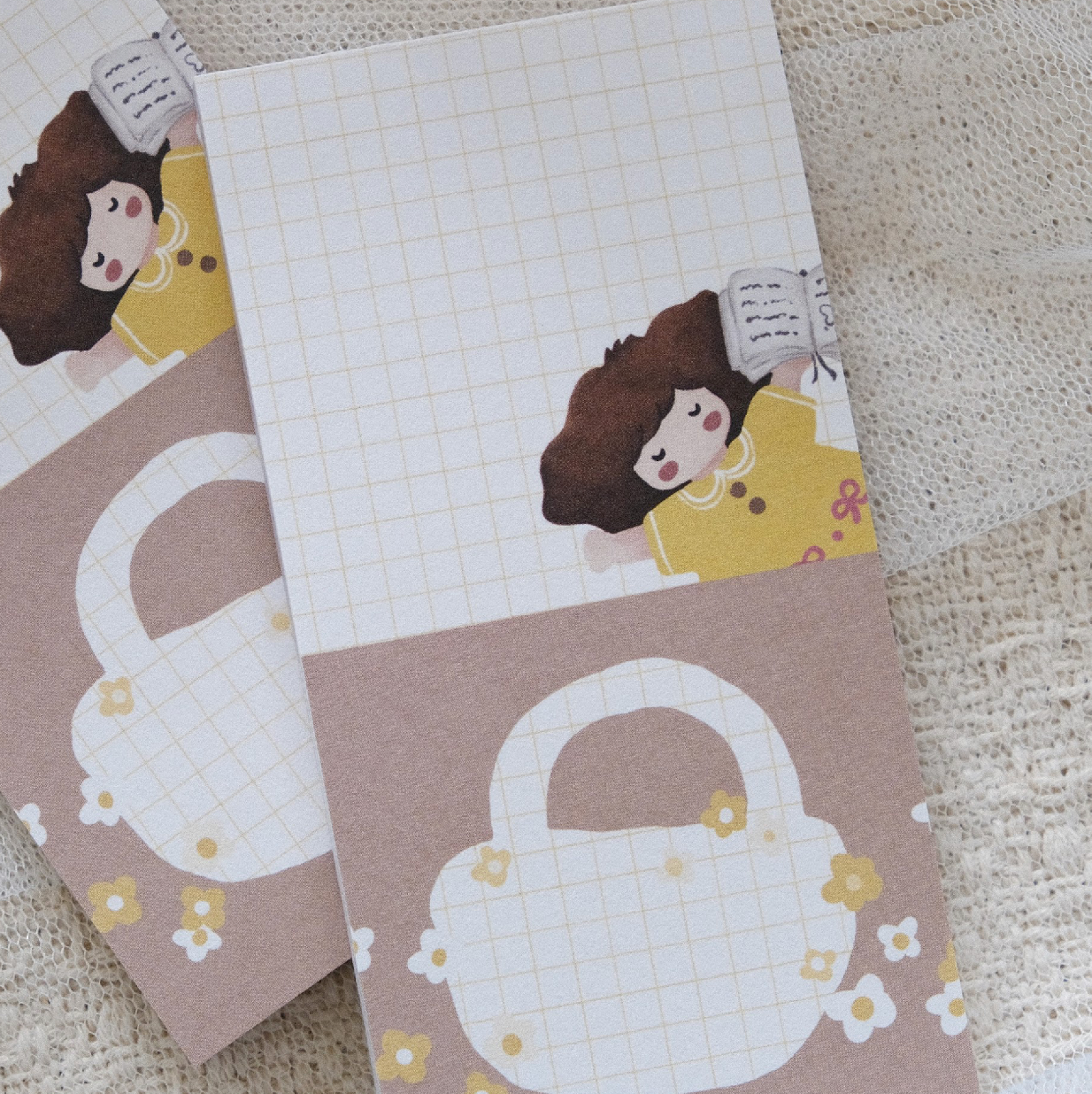 Eileen Tai Memo Pad - Picnic Daydream