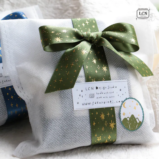 LCN Design Studio 2026 Mini Tote Stationery Set - Mountain Green
