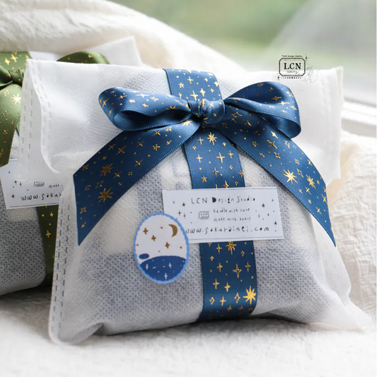 LCN Design Studio 2026 Mini Tote Stationery Set - Ocean Blue