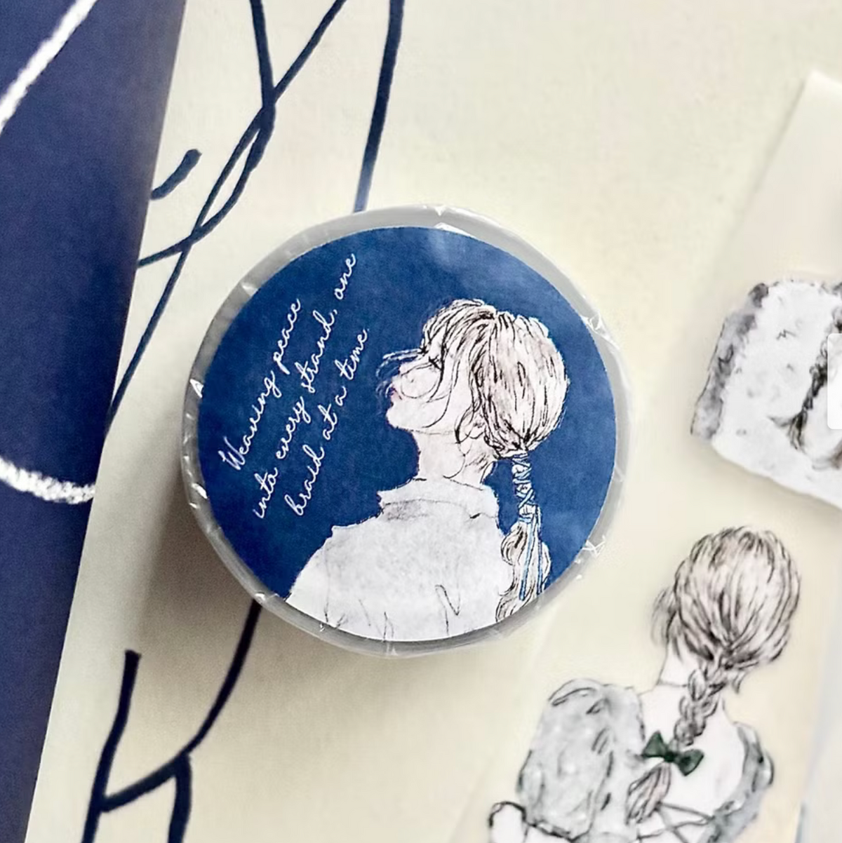Pion Kiss Cut PET Tape - Hair