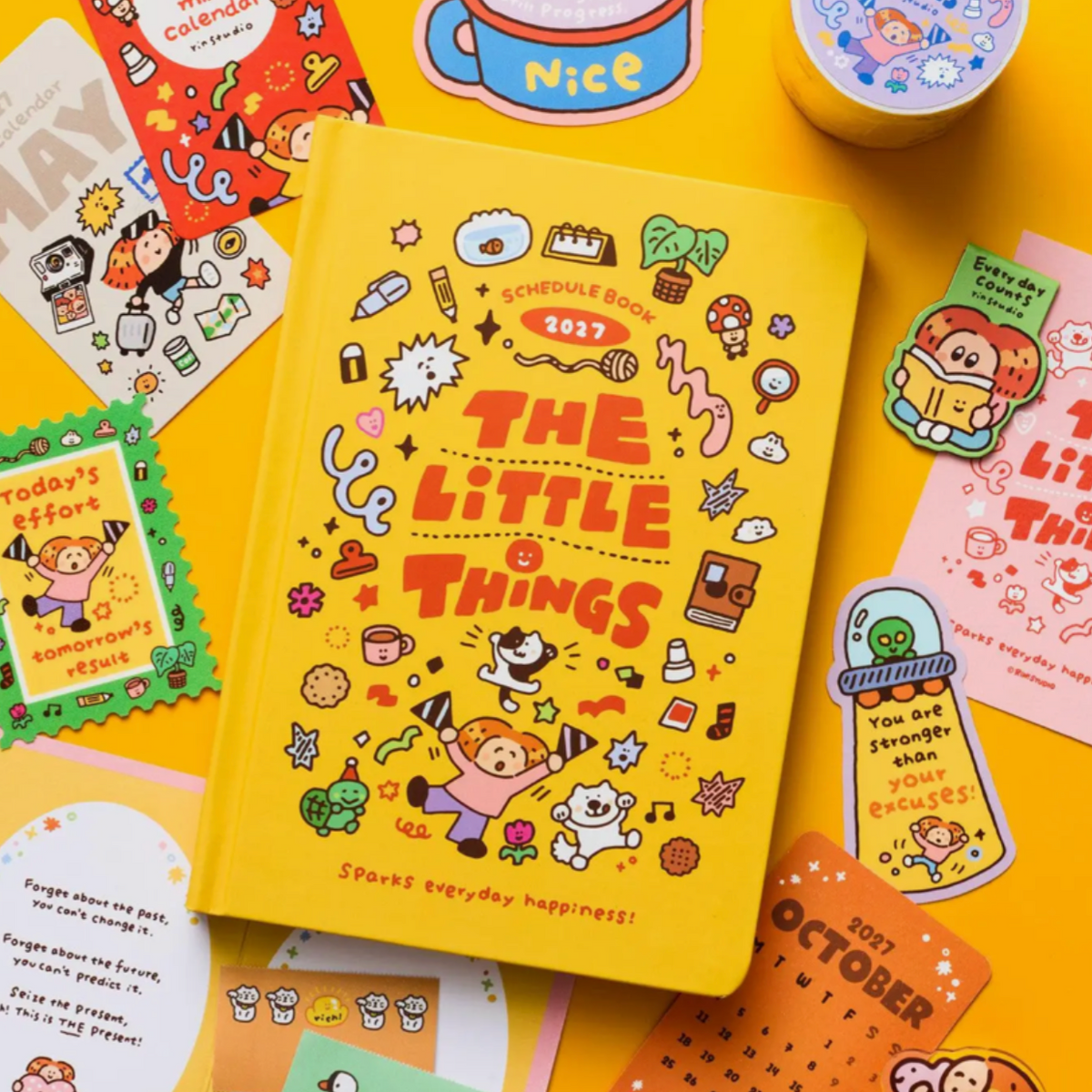 Rin! Studio The Little Things 2027 B6 Planner
