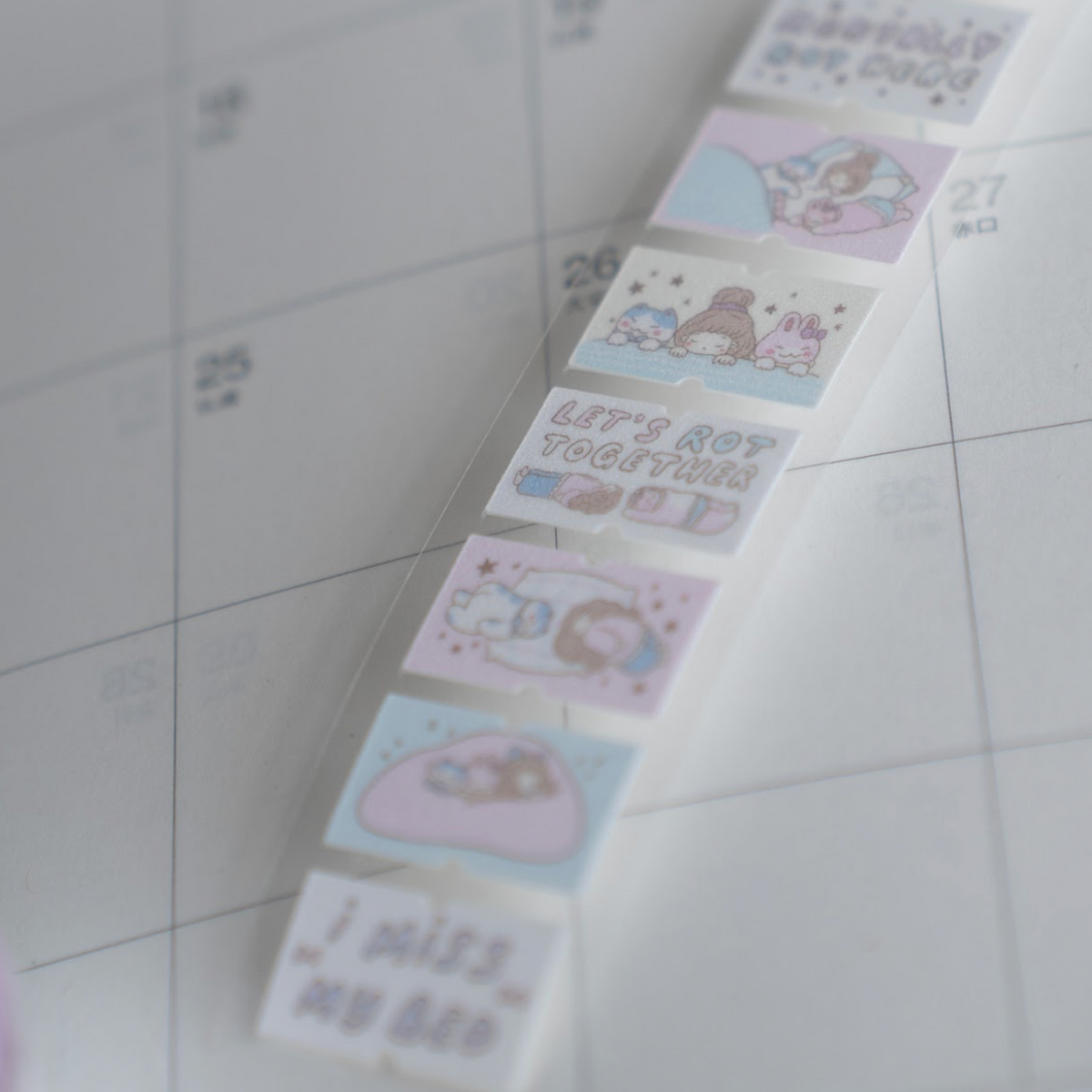 Sho Little Happiness x Artsy Jadey Sticker Labels - Lazy Besties