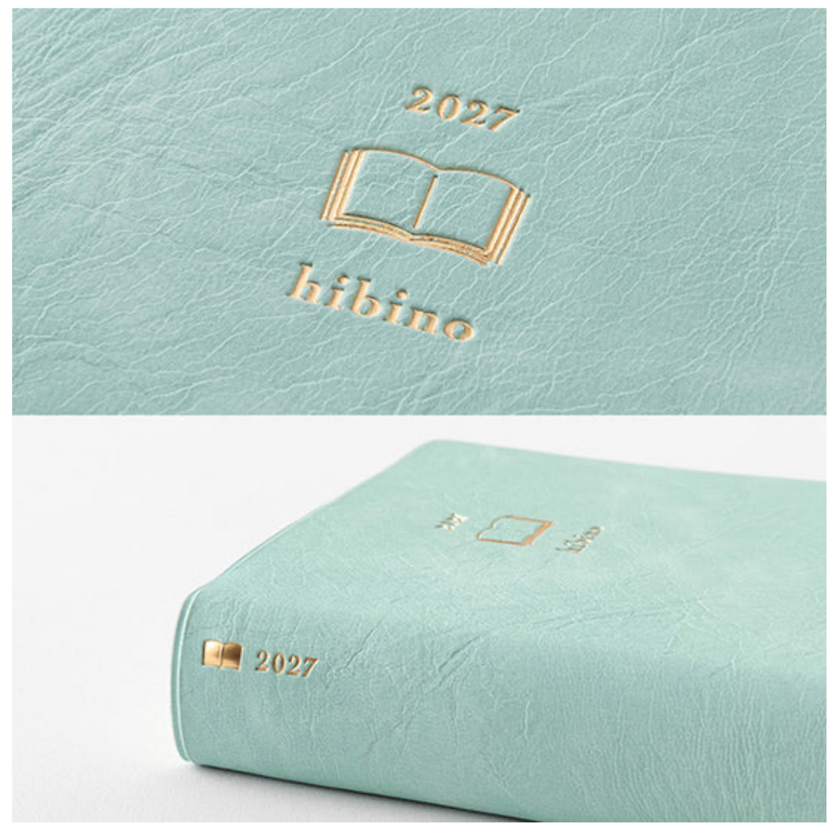 Midori A6 Hibino 2027 Diary - Blue