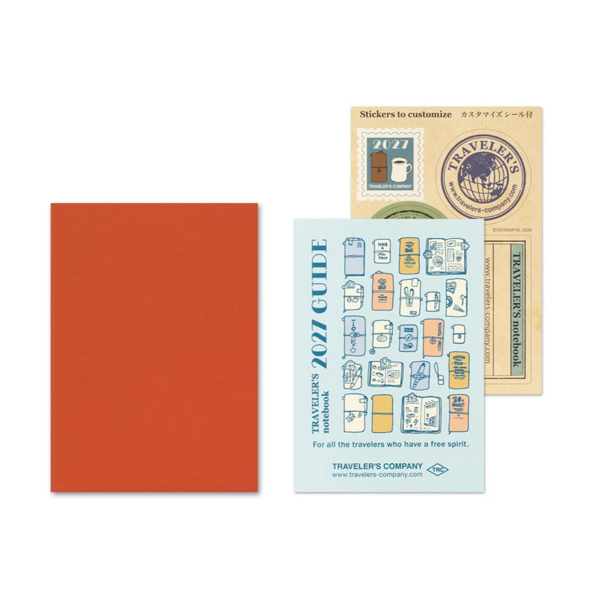 TRAVELER'S notebook 2027 Monthly Diary - Passport