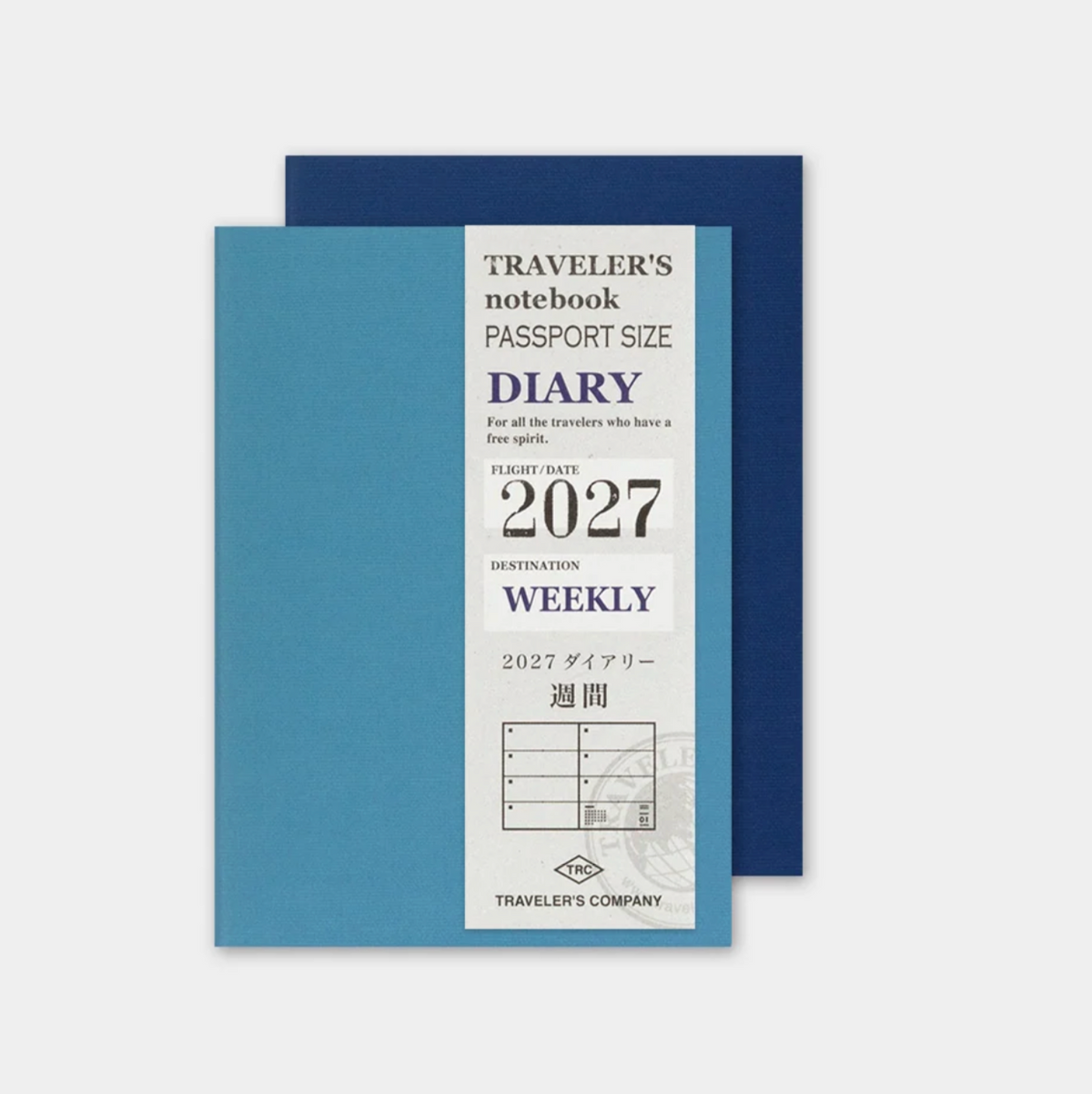 TRAVELER'S notebook 2027 Weekly Diary - Passport
