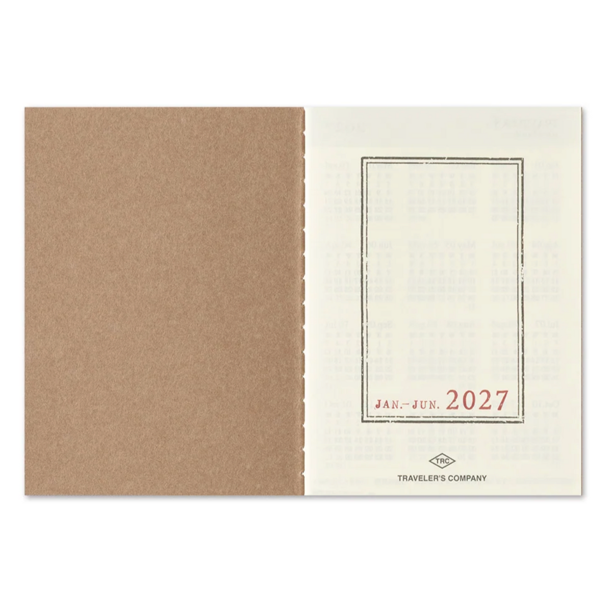 TRAVELER'S notebook 2027 Weekly Diary - Passport