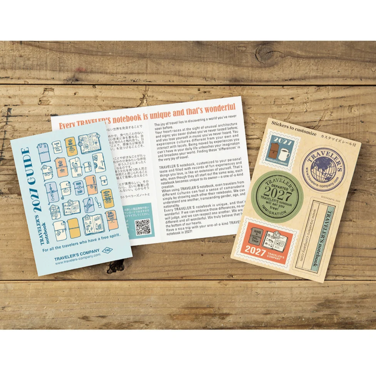 TRAVELER'S notebook 2027 Weekly Diary - Passport