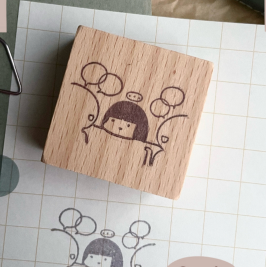 MsBulat Rubber Stamp - Info Overload