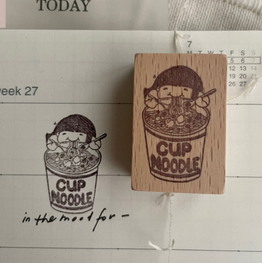 MsBulat Rubber Stamp - In the Mood for Noods