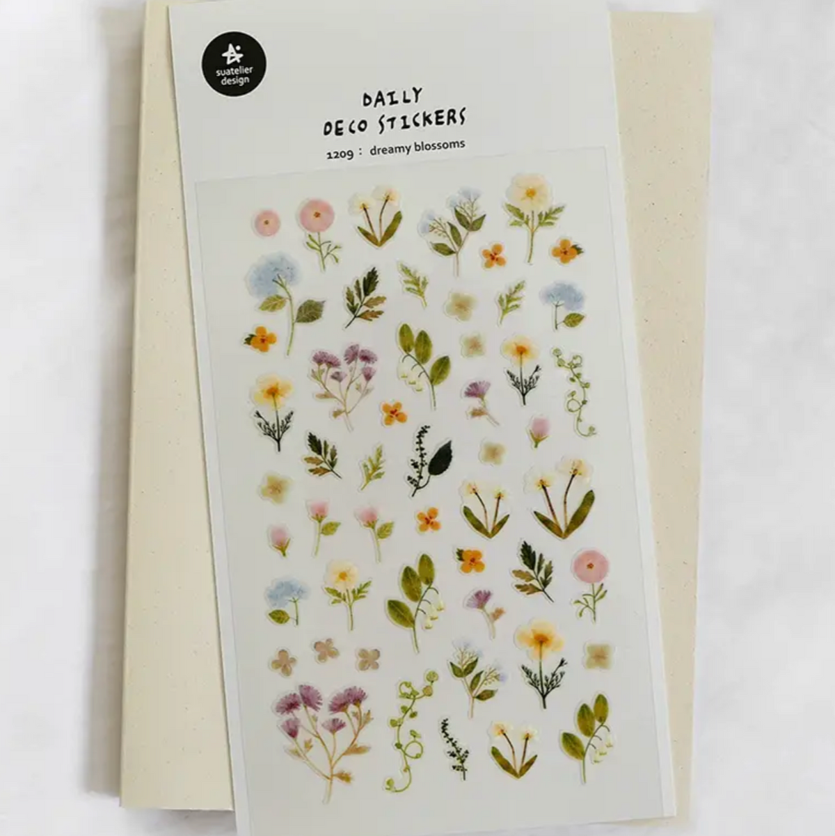 Suatelier Dreamy Blossoms Sticker Sheet