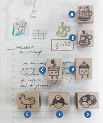 Black Milk Project Rubber Stamps - This Moment Mini