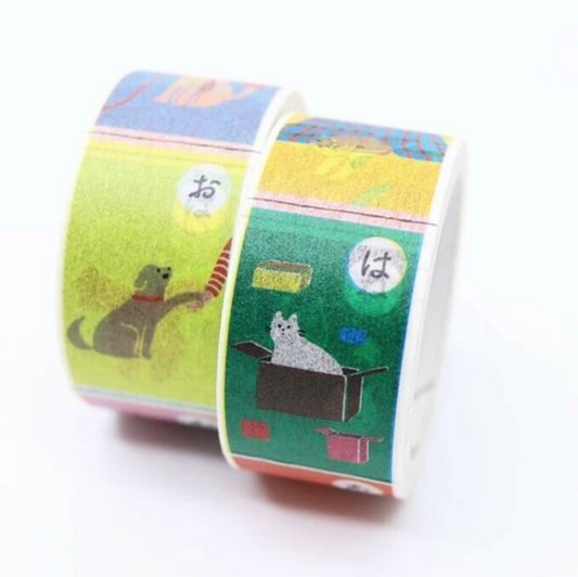 36 Sublo Washi Tape - Dogs or Cats