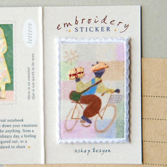 Teayou Letters to Self Embroidery Patch Stickers - Delivery