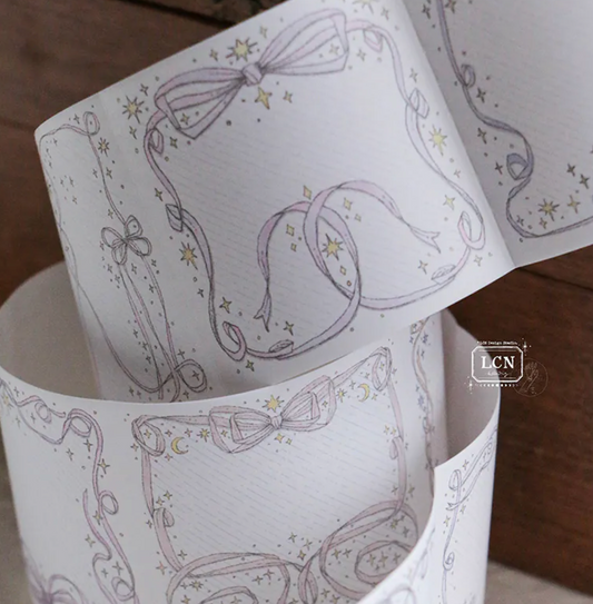 LCN Design Studio Peel and Stick Memo Roll - Bow Frames
