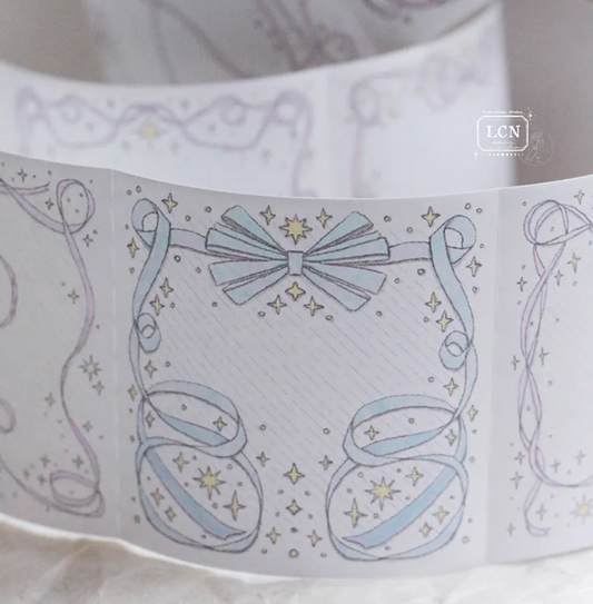 LCN Design Studio Peel and Stick Memo Roll - Bow Frames