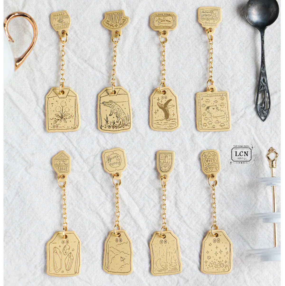 LCN Design Studio Brass Tea Time Charm Blind Bag