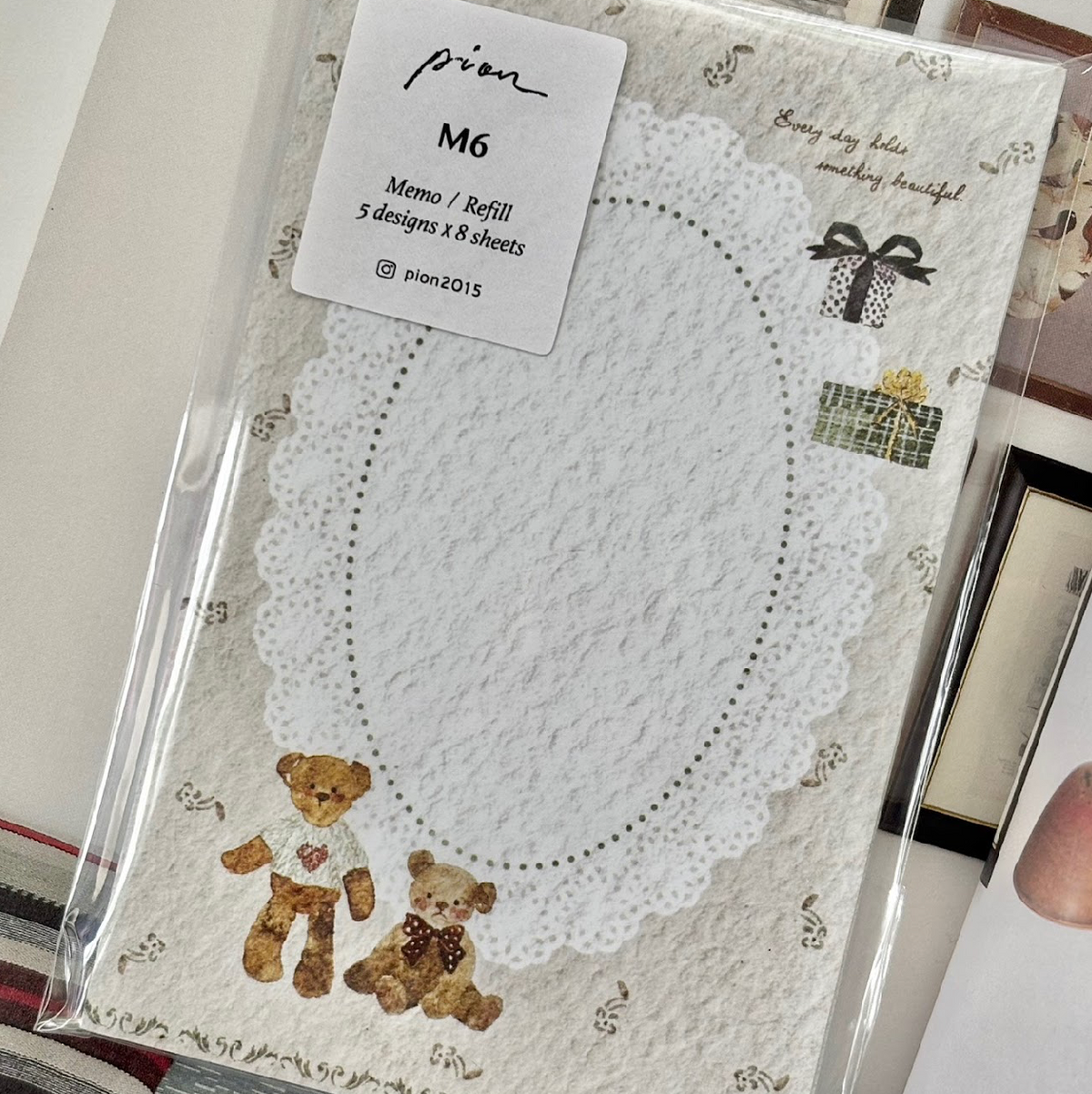 Pion M6 Memo Paper - Dear