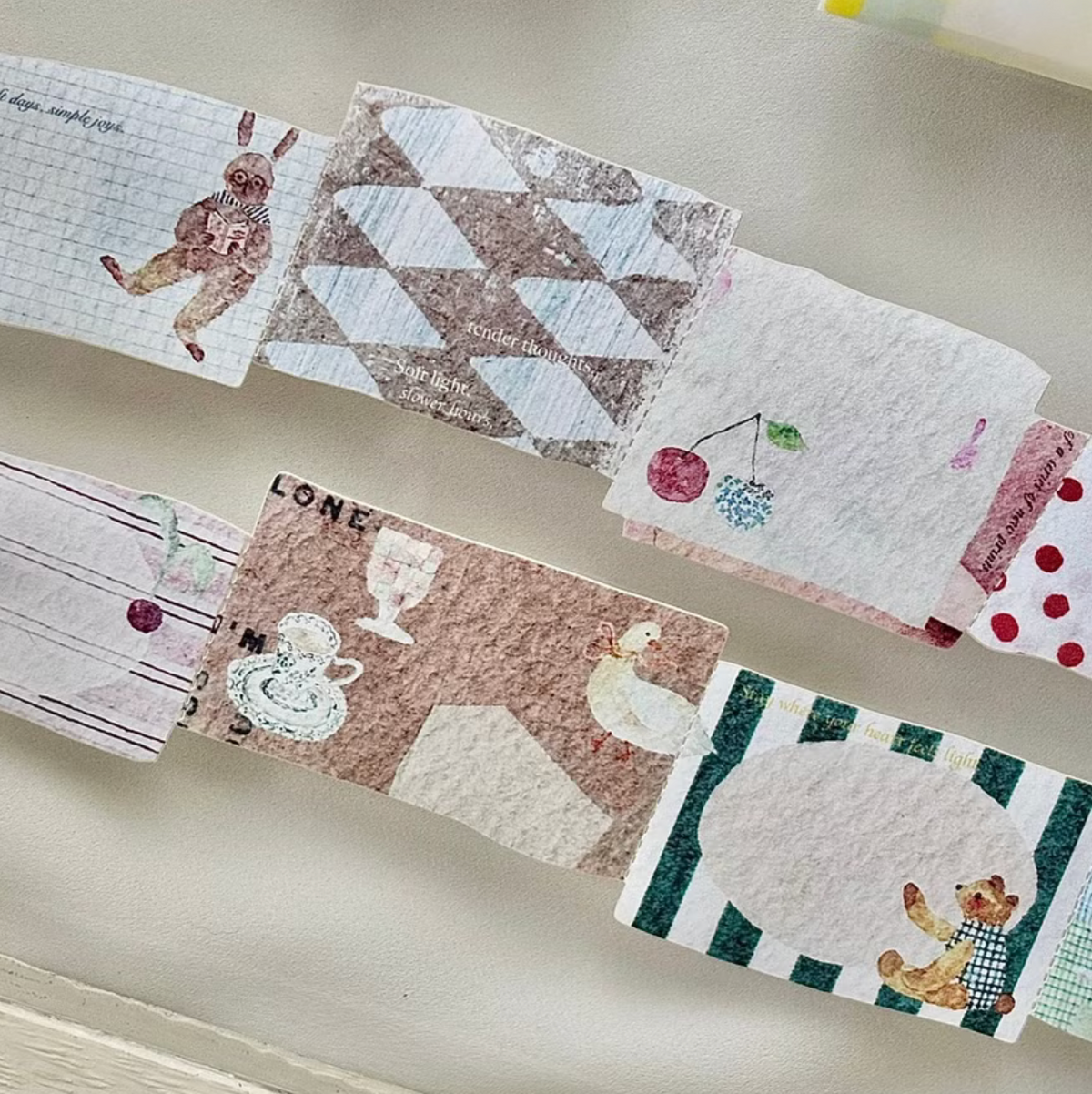 Pion Die-Cut Washi Tape - A Little Letter