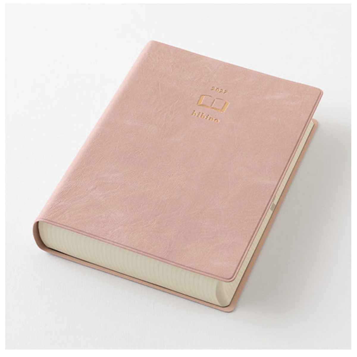 Midori A6 Hibino 2027 Diary - Limited Pink