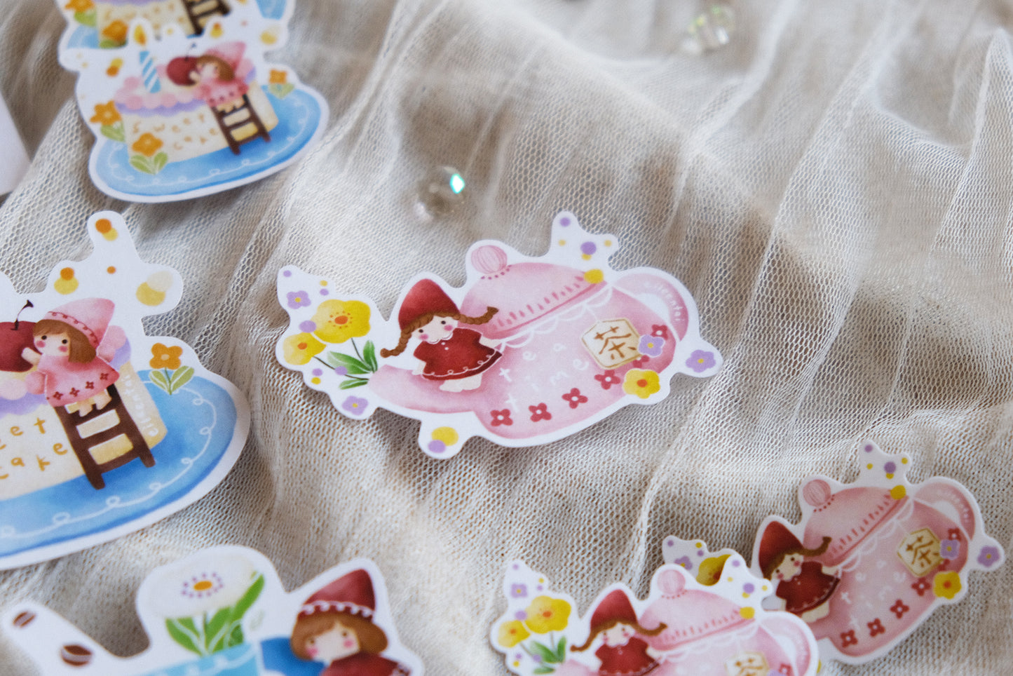 Eileen Tai SIMPLE HAPPINESS Sticker Flakes - Colorful with Florals