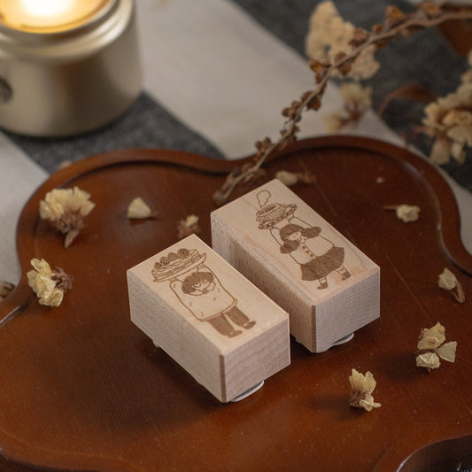Sho Little Happiness Rubber Stamp - Forest Party