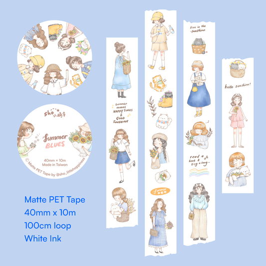 Sho Little Happiness PET Tape - Summer Blues