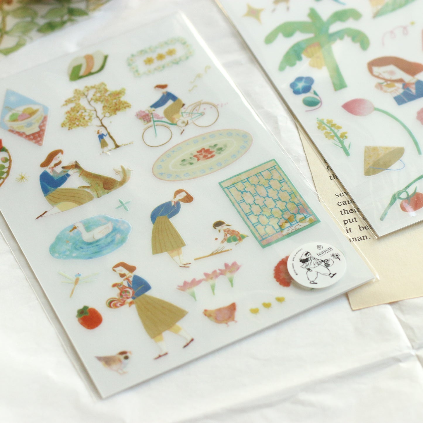 Teayou Transfer Stickers - Amelie's Day Trip