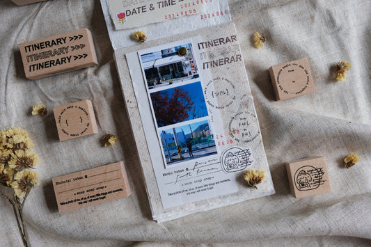 Eileen Tai Rubber Stamps - Travel Jounaling 02