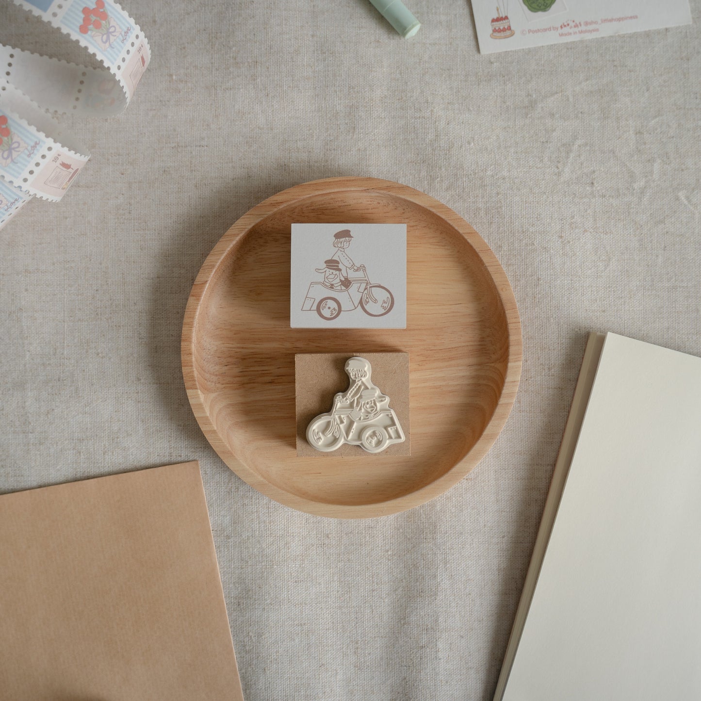 Sho Little Happiness Rubber Stamp - Woof Express