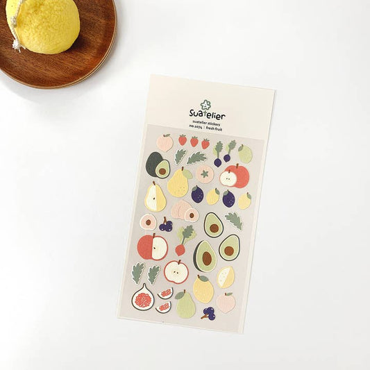 Suatelier Fresh Fruit Stickers