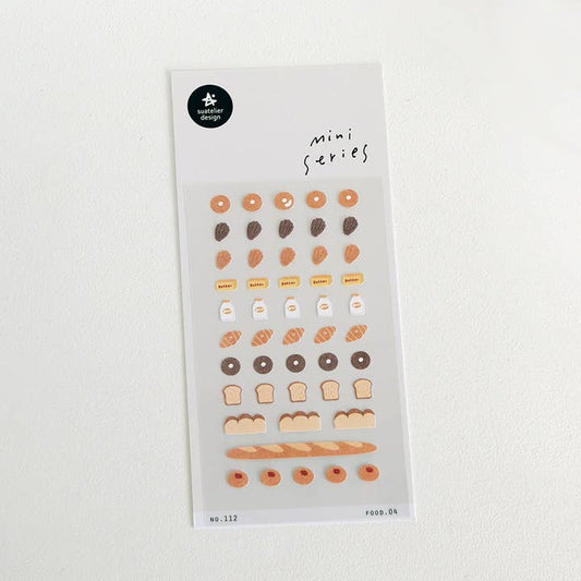 Suatelier Deco Food 04 Mini Series Stickers