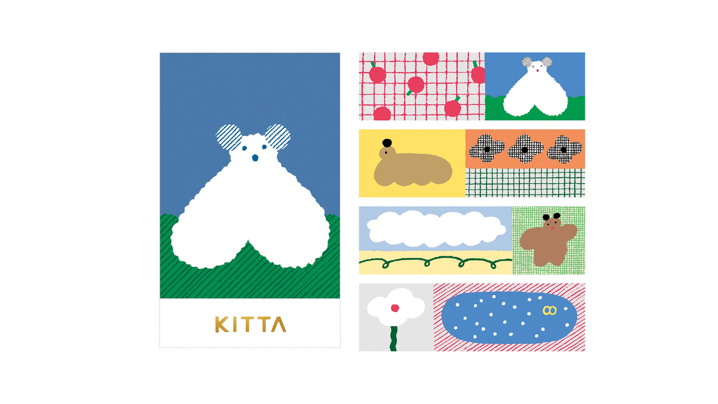 King Jim Kitta Portable Washi Tape - Stroll