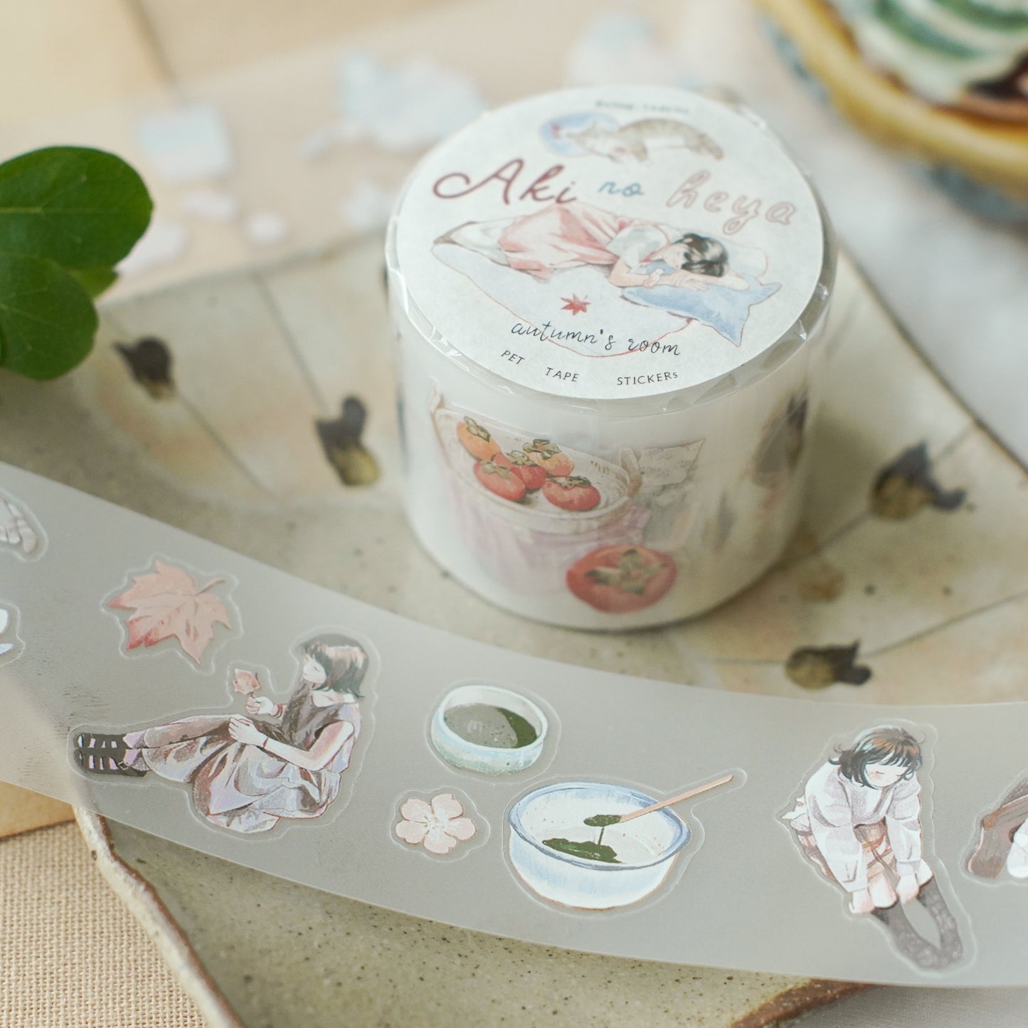 Teayou Kiss Cut PET Tape - Aki No Heya