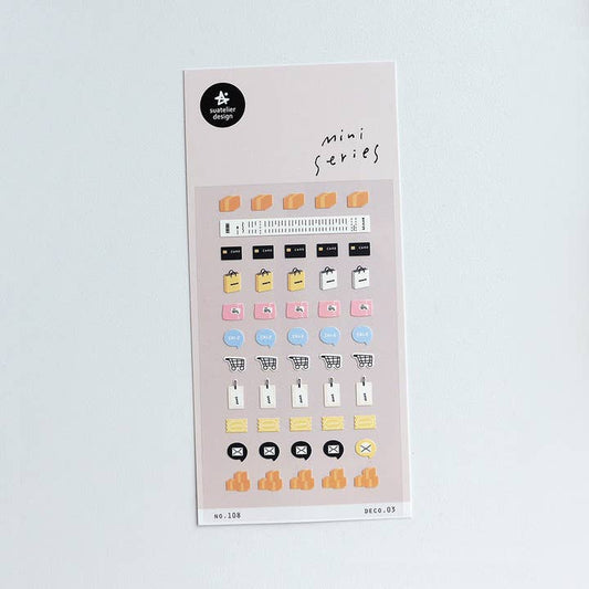 Suatelier Deco 03 Mini Series Stickers