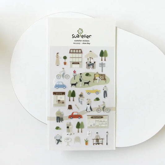 Suatelier Slow Day Sticker Sheet
