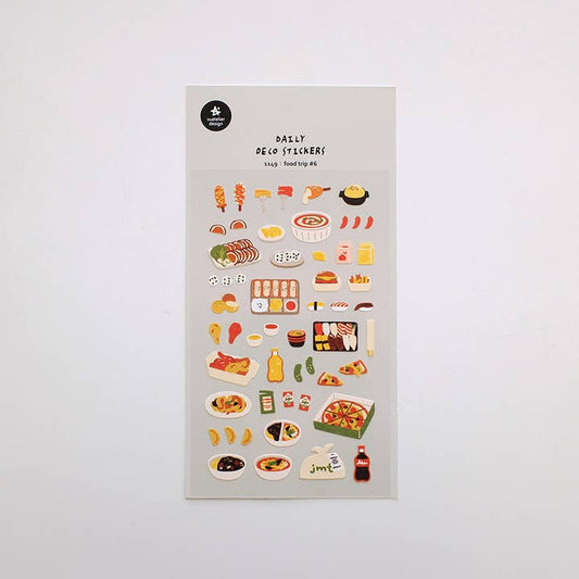 Suatelier Food Trip #6 Stickers